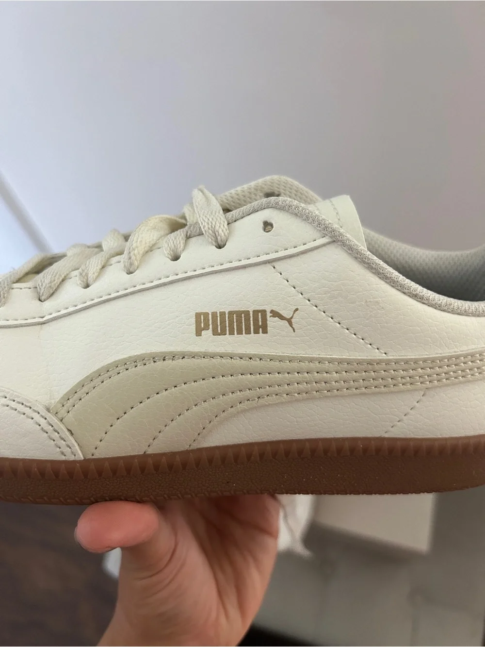 PUMA Women’s Classic Cream Sneakers | Casual Minimalist